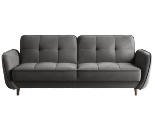 Rozkladacia pohovka s úložným priestorom Baltino - tmavosivá Rozkladacia pohovka s úložným priestorom Baltino - tmavosivá