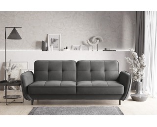 Rozkladacia pohovka s úložným priestorom Baltino - tmavosivá Rozkladacia pohovka s úložným priestorom Baltino - tmavosivá