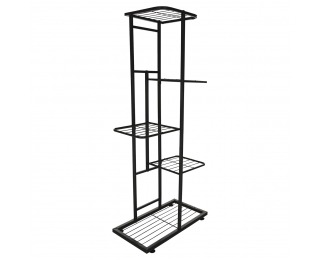 Kovový stojan na kvety Bamir Typ 1 - tmavosivá