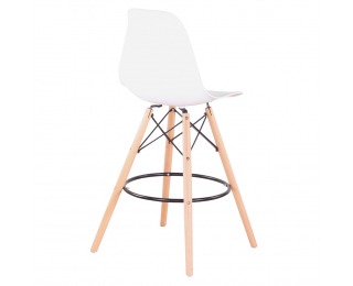 Barová stolička (6 ks) Carbry 2 New - biela / buk