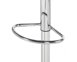 Barová stolička Adalin - čierna / chróm Barová stolička Adalin - čierna / chróm