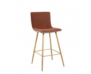 Barová stolička Torana - svetlohnedá / hnedá / buk