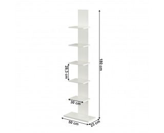 Regál Blogy - biela