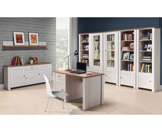 Vitrína Deluxe DX5 - smrekovec sibiu / dub