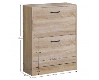 Botník (skrinka na topánky) Botnix - dub