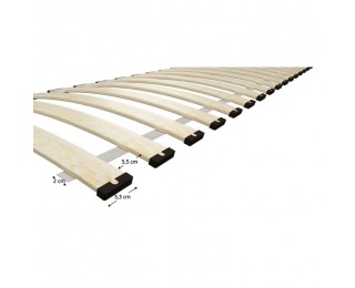 Lamelový rošt Brezo 100x200 cm - breza