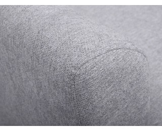 Kreslo Aradena - svetlosivá / drevo (TX002) Kreslo Aradena - svetlosivá / drevo (TX002)