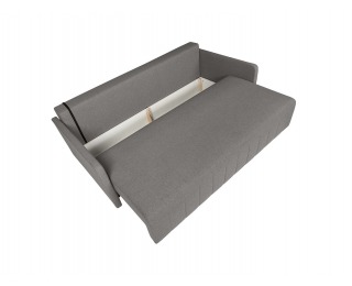 Pohovka s rozkladom a úložným priestorom Dessa Lux - sivá