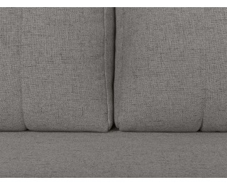 Pohovka s rozkladom a úložným priestorom Dessa Lux - sivá