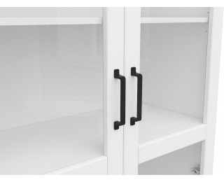 Vitrína Haga REG2W - biela canadian / dub poľský Vitrína Haga REG2W - biela canadian / dub poľský