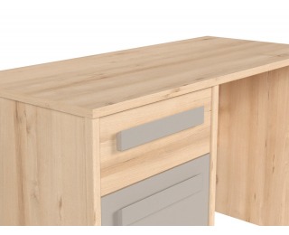 PC stôl Namek BIU1D1S - buk iconic / sivá