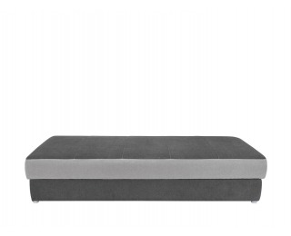 Jednolôžková posteľ (váľanda) s úložným priestorom Pepe 90 - tmavosivá / sivá