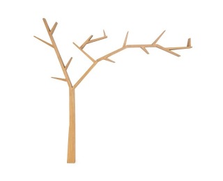 Polica Poprad P - medovo hnedá