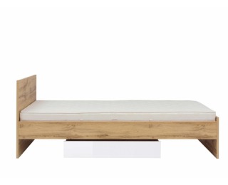 Jednolôžková posteľ Zele LOZ/90 - dub wotan