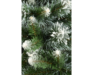 Vianočný stromček Christee 15 220 cm - zelená / biela