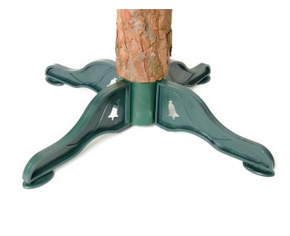 Vianočný stromček na pni Christee 5 220 cm - zelená / biela Vianočný stromček na pni Christee 5 220 cm - zelená / biela