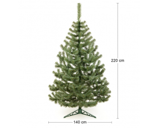 Vianočný stromček Christee 8 220 cm - zelená