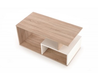 Konferenčný stolík Combo - dub sonoma / biela Konferenčný stolík Combo - dub sonoma / biela