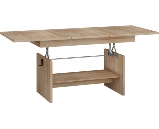 Rozkladací konferenčný stolík Dallas - sonoma svetlá