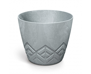 Plastový kvetináč DARE240E422U 23,8 cm - betón