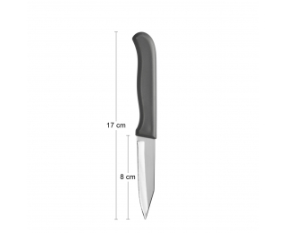 Kuchynský nôž Denis 17 cm - sivá