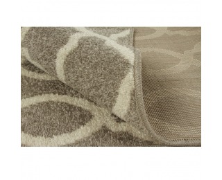 Koberec Desta 57x90 cm - svetlosivá / slonovinová Koberec Desta 57x90 cm - svetlosivá / slonovinová