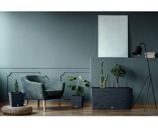 Plastový kvetináč DFS240 24 cm - zelená