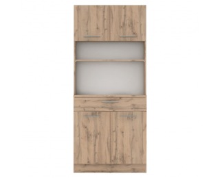 Štvordverový kredenc Domis New - dub wotan