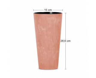 Plastový kvetináč DTUS150E 15 cm - terakota