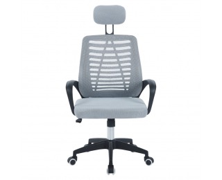 Kancelárske kreslo Edred - sivá / čierna