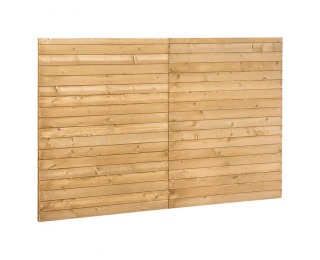 Záhradná skladacia zástena Elady Typ 1 180x120 cm - hnedá