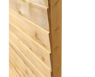 Záhradná skladacia zástena Elady Typ 1 180x120 cm - hnedá