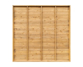 Záhradná zástena Elady Typ 4 180x180 cm - hnedá