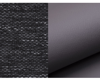 Rohová sedačka s rozkladom a úložným priestorom Vora L - čierna / sivá