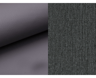 Čalúnená manželská posteľ s roštom Folino 160 - sivá / tmavosivá Čalúnená manželská posteľ s roštom Folino 160 - sivá / tmavosivá