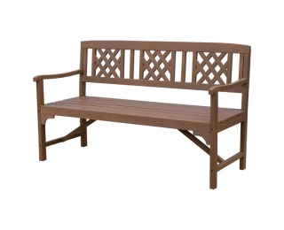 Záhradná lavička Enela - hnedá