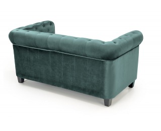 Dvojsedačka Eriksen XL - tmavozelená / čierna