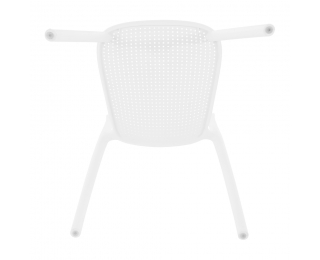 Plastová jedálenská stolička Fedra New - biela