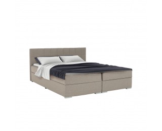 Boxspringová manželská posteľ Ferata TV Komfort 180 - sivohnedá (taupe)