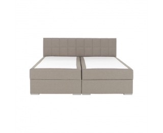 Boxspringová manželská posteľ Ferata TV Komfort 180 - sivohnedá (taupe)