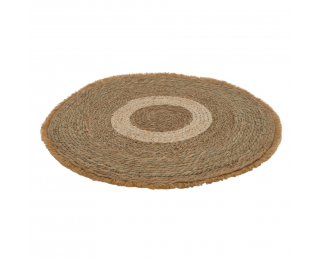 Okrúhly koberec Ferno 80 cm - prírodná