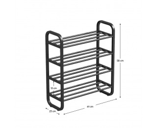 Botník Ferrum - čierna