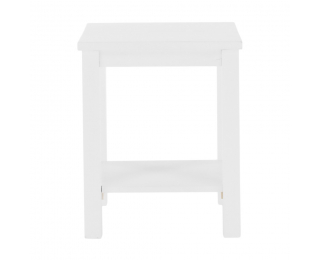Nočný stolík Fosil - biela