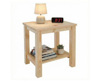 Nočný stolík Fosil - prírodná