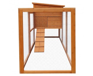 Kurník pre sliepky Furol - hnedá / zelená