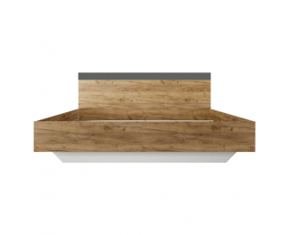 Posteľový rám Gabriela 160 - dub artisan / grafit