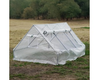 Záhradný fóliovník Grene 180x140x94 cm - biela