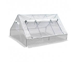 Záhradný fóliovník Grene 180x140x94 cm - biela