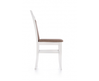 Jedálenská stolička Citrone - biela / hnedá Jedálenská stolička Citrone - biela / hnedá