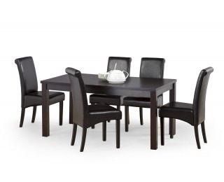 Rozkladací jedálenský stôl Ernest 2 160/200 - wenge